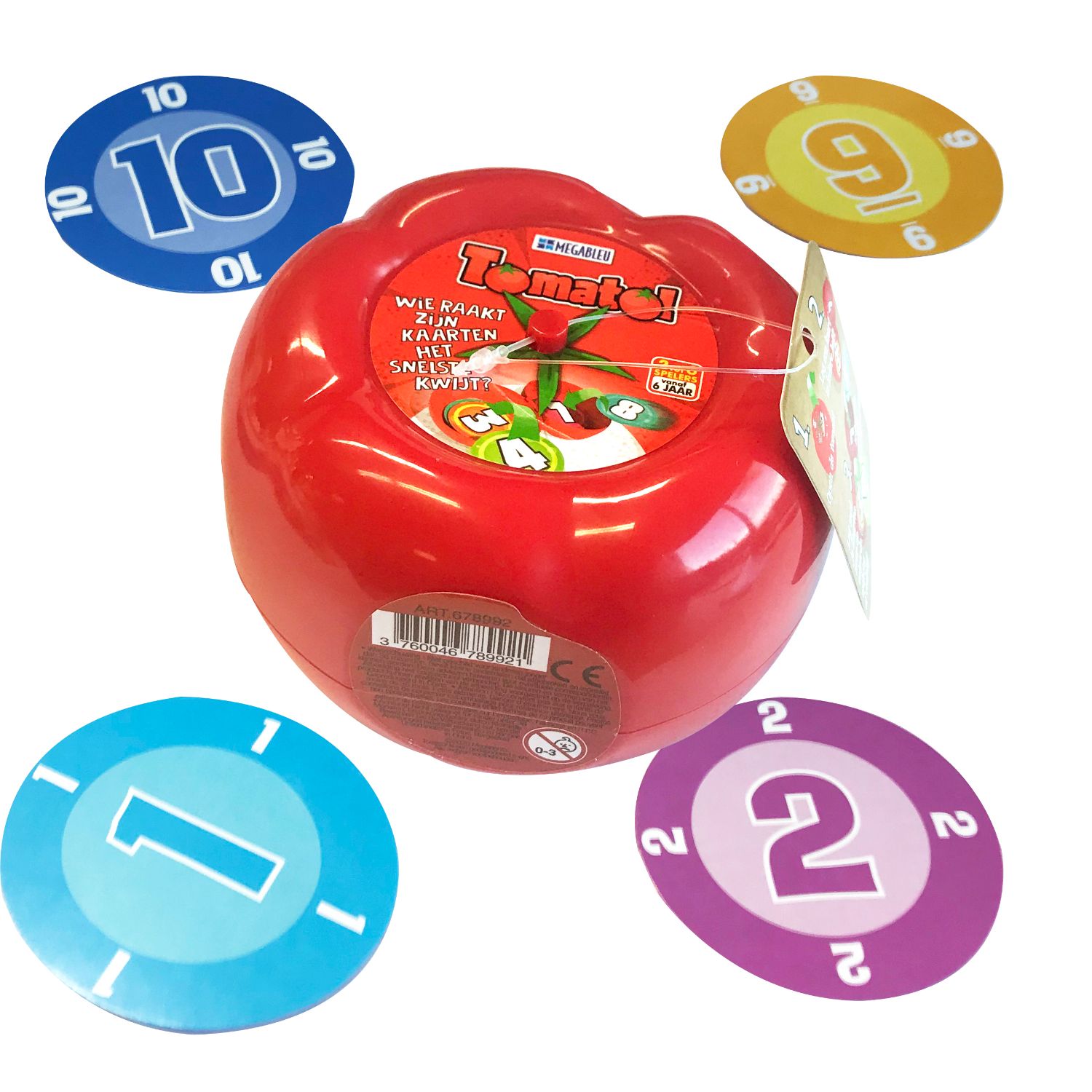 Megableu Tomato - Kaartspel - Rood
