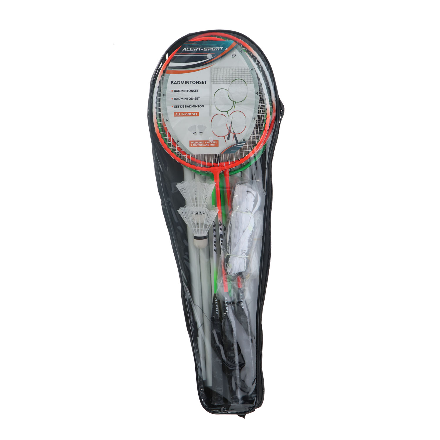 Alert Alert Sport Badmintonset 4 Personen