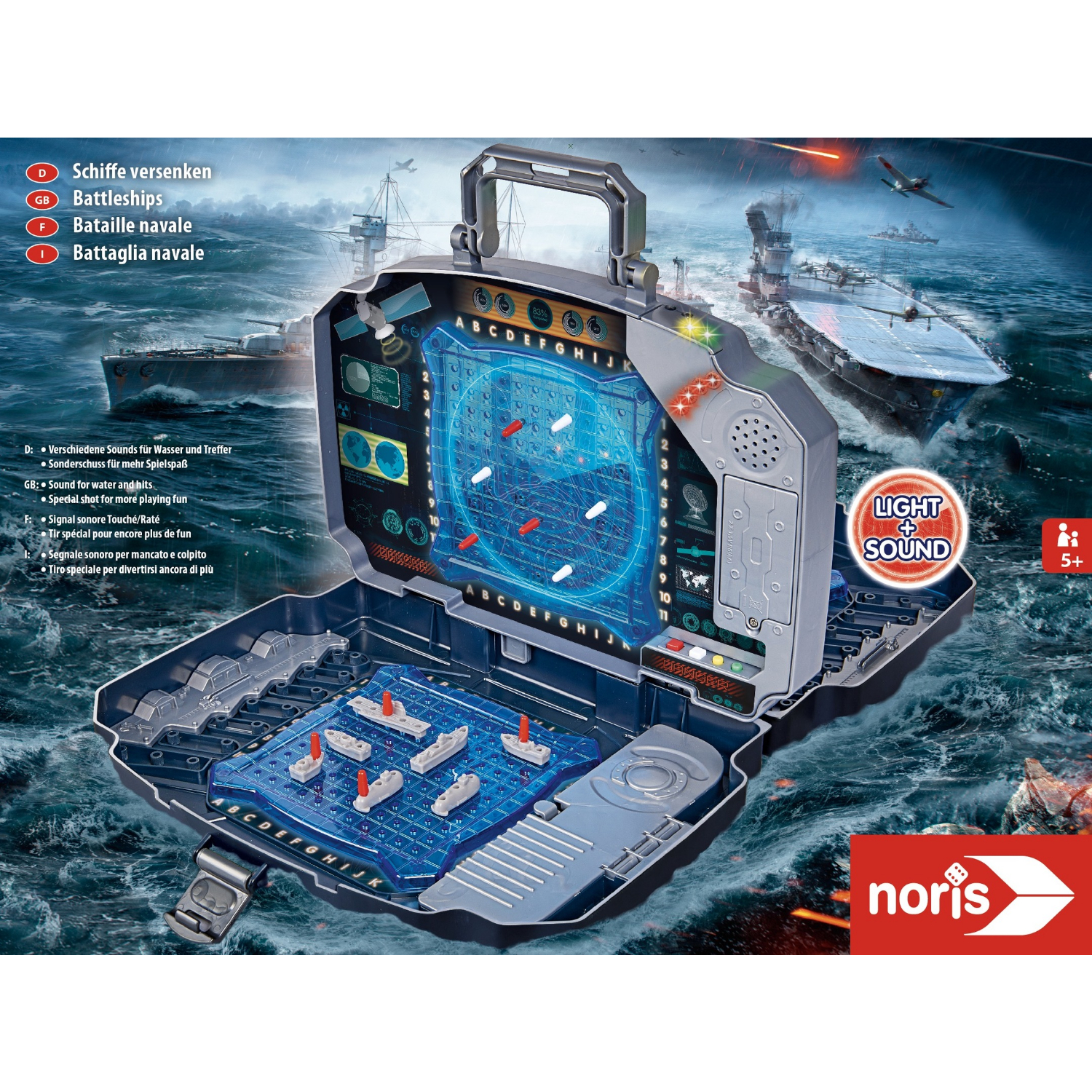 Top1Toys Gevecht Op Zee Met Licht En Geluid