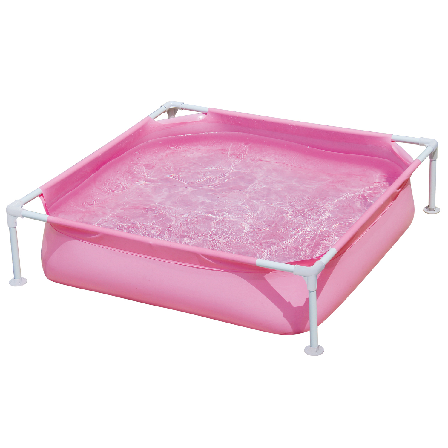 Summer Waves Summer Waves Zwembad Small Frame 122 X 122 X 30 cm - Roze