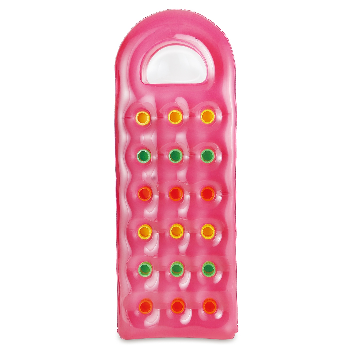 Summer Waves Summer Waves Luchtbed Pocket Window 188 X 71 cm Roze