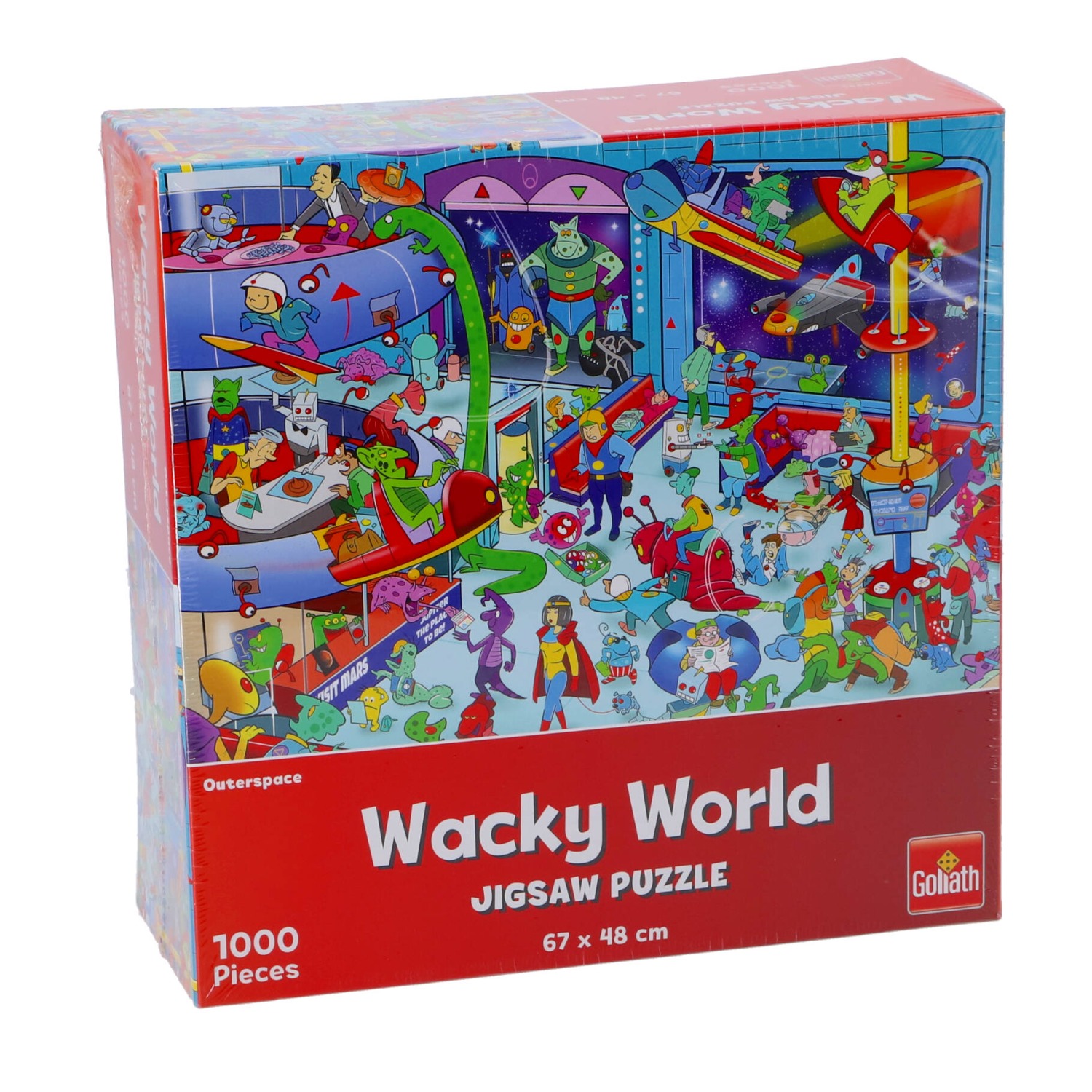 Goliath Puzzel Wacky World Outerspace 1000 stukjes