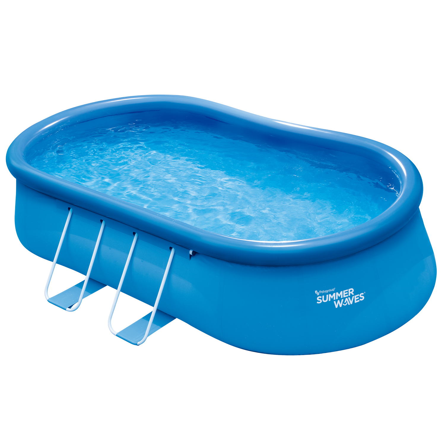 Summer Waves Summer Waves Zwembad Quick Set Oval 457 X 305 X 107 cm + filterpomp