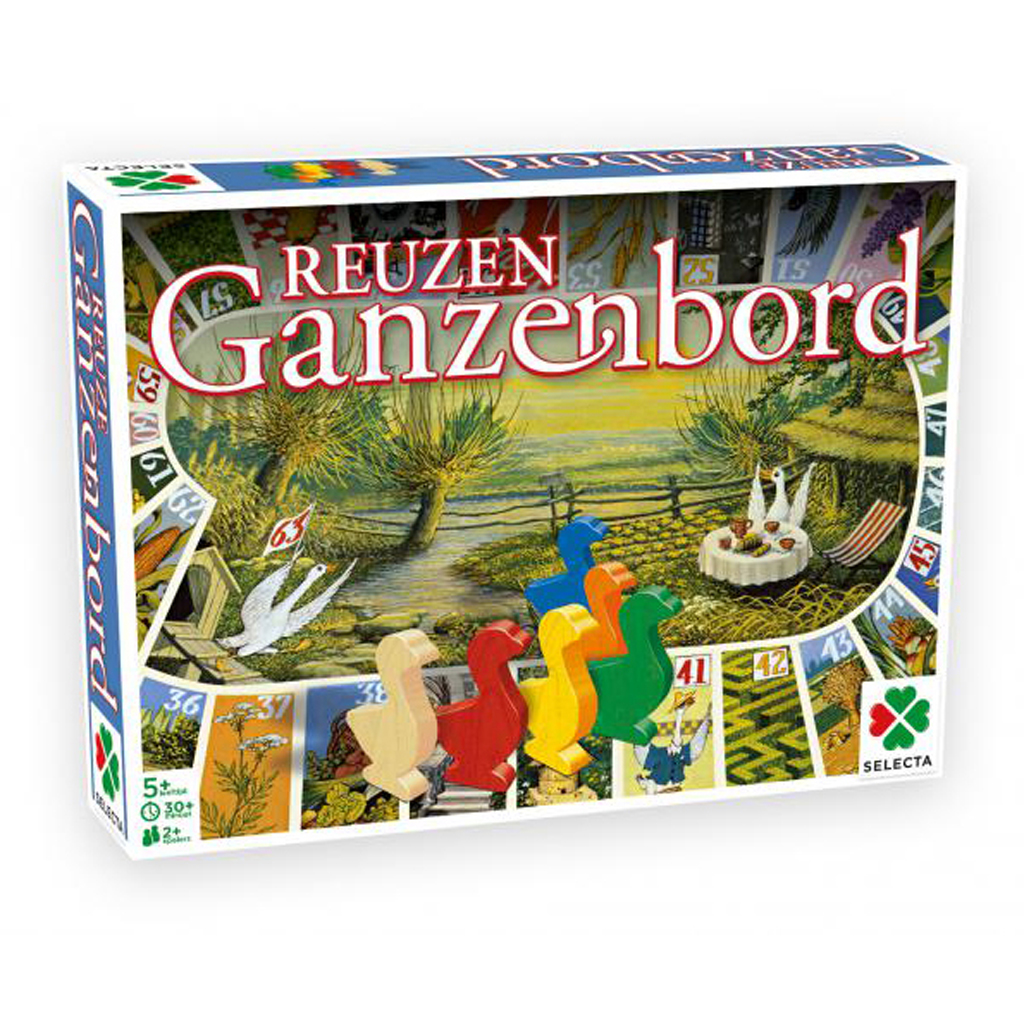 Selecta Reuzen Ganzenbord - Bordspel