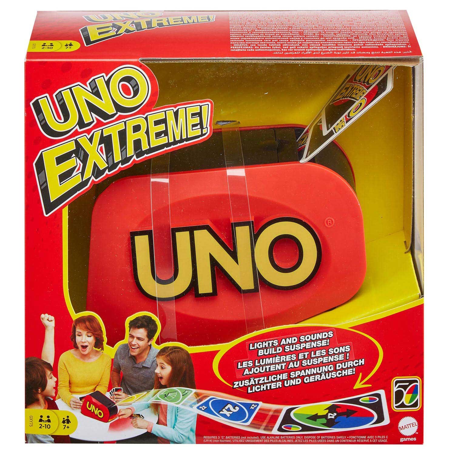 Mattel Uno Extreme - Kaartspel