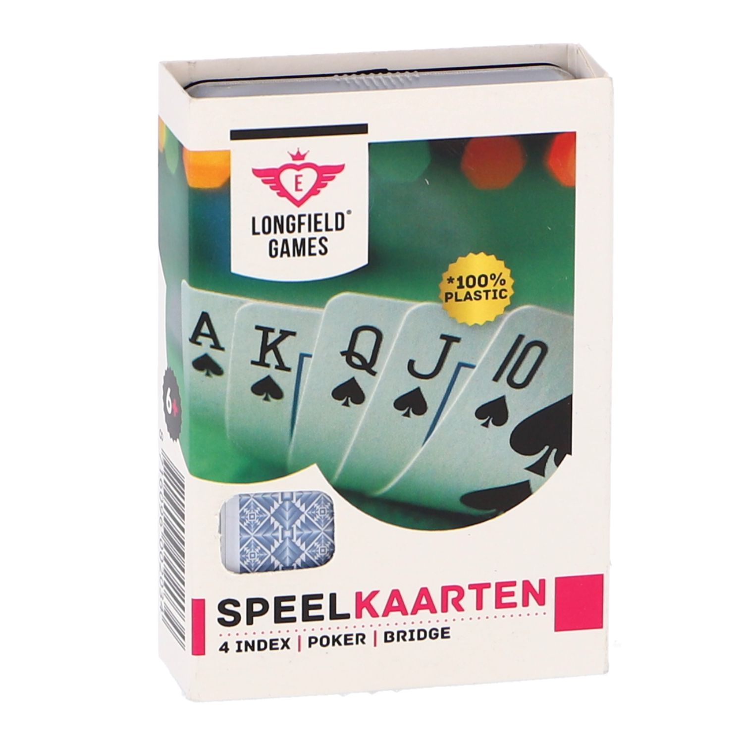Longfield Games Speelkaarten Plastic