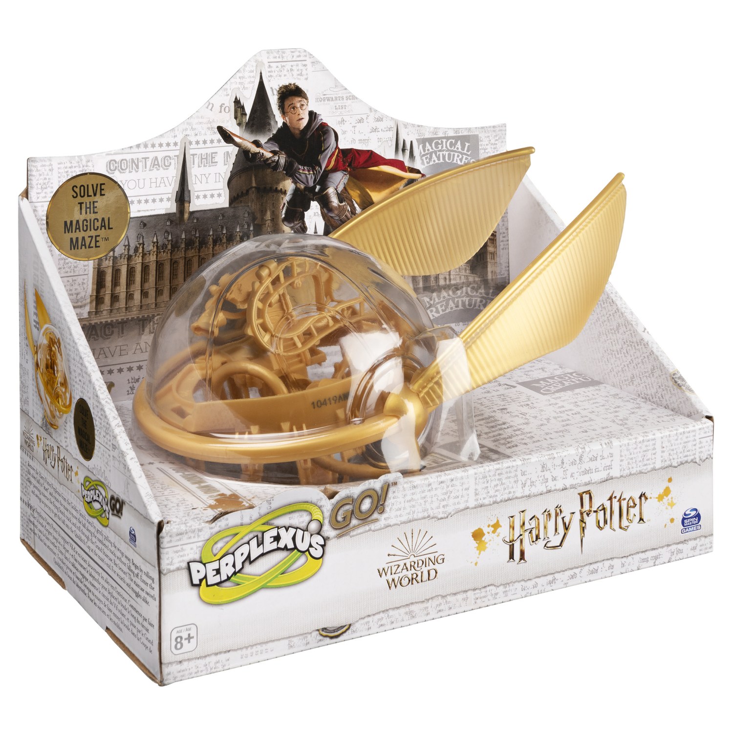 Spinmaster Perplexus Go Harry Potter Snitch - Goud