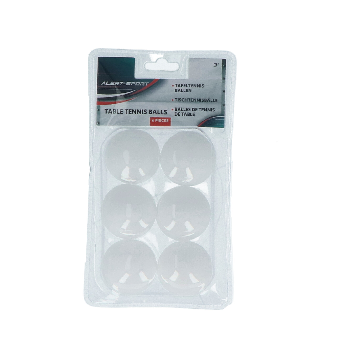 Alert Alert Sport Tafeltennis Ballen (6 Stuks)