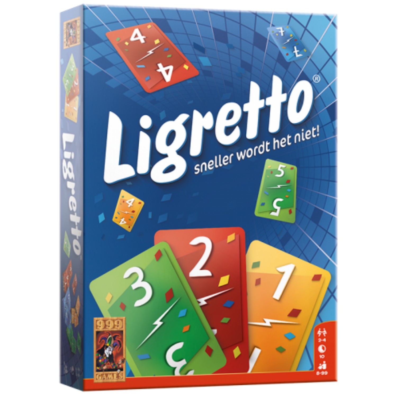 999Games Ligretto Blauw - Kaartspel