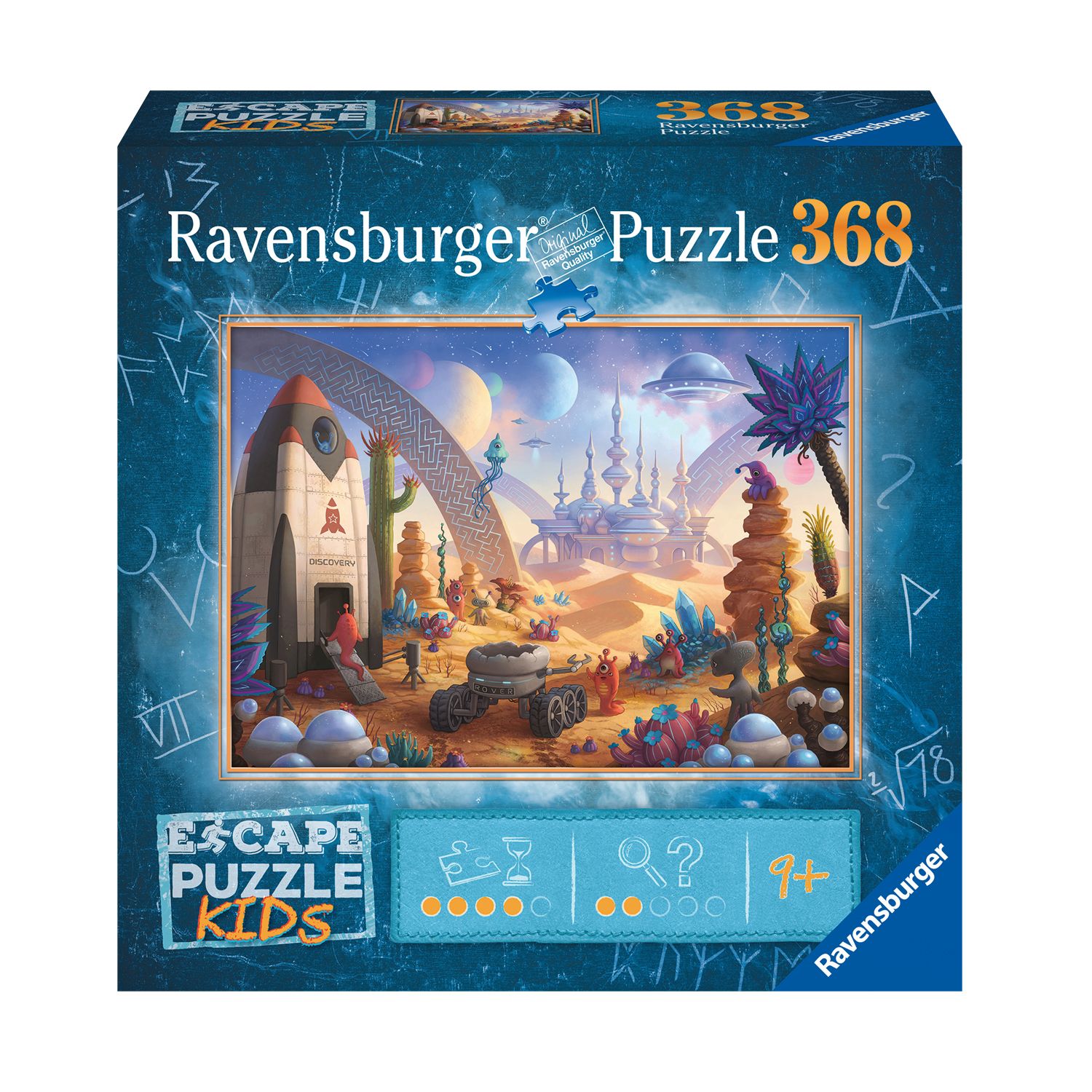 Ravensburger Ravensburger Escape Puzzel Kids Space 368 stukjes - Blauw