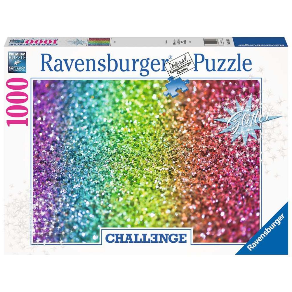 Ravensburger Ravensburger puzzel Challenge Glitter 1000 Stukjes