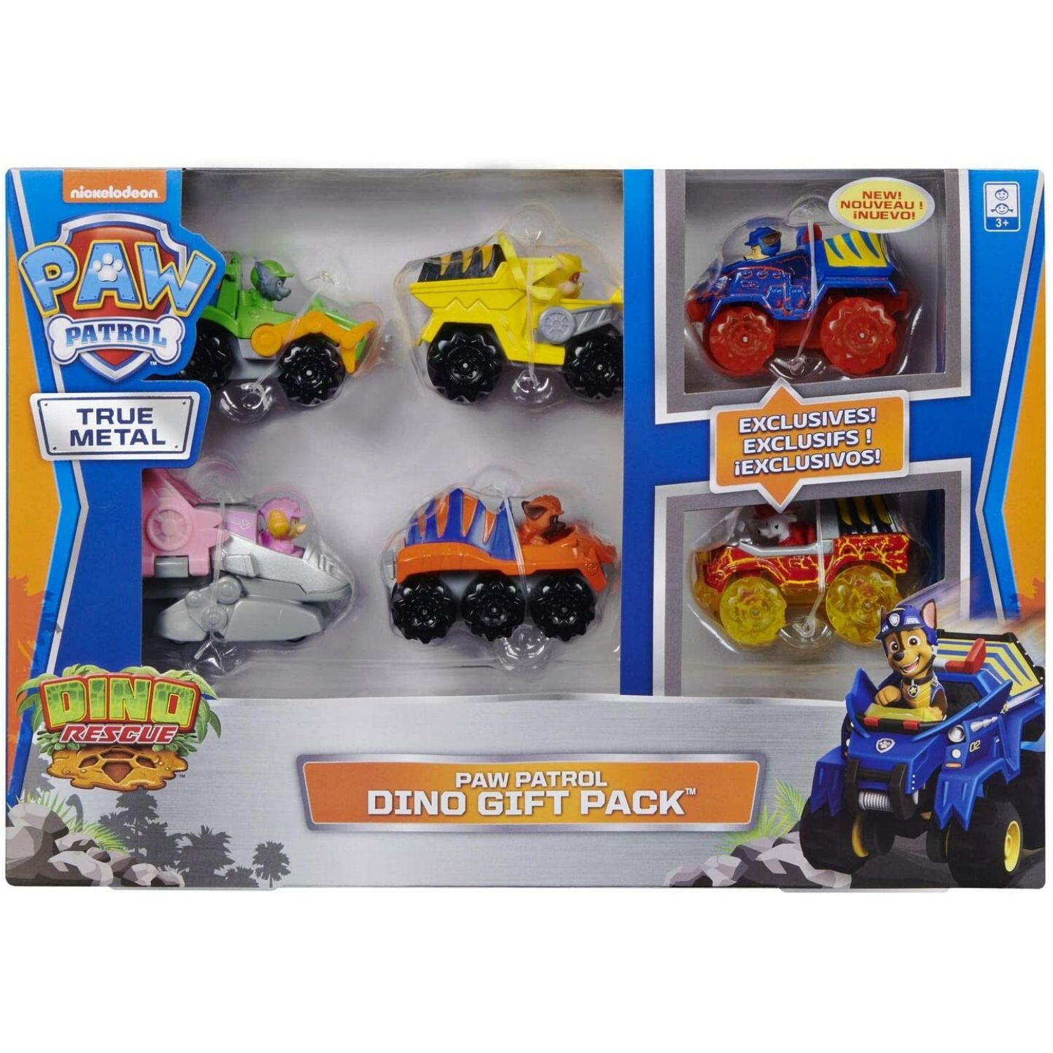 Top1Toys Paw Patrol Dino Metal Sixpack