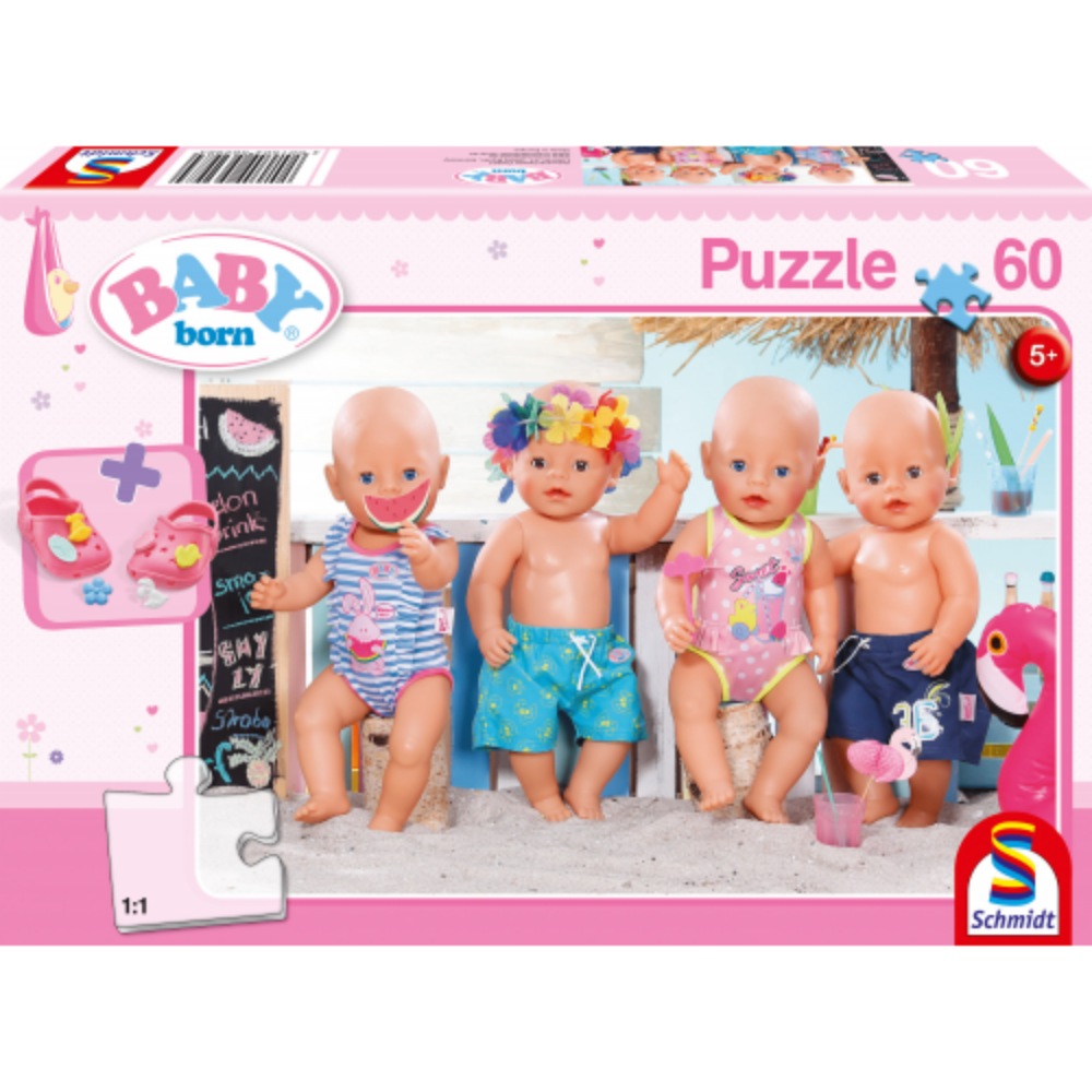Top1Toys Baby Born Puzzel Zomer 60 Stukjes