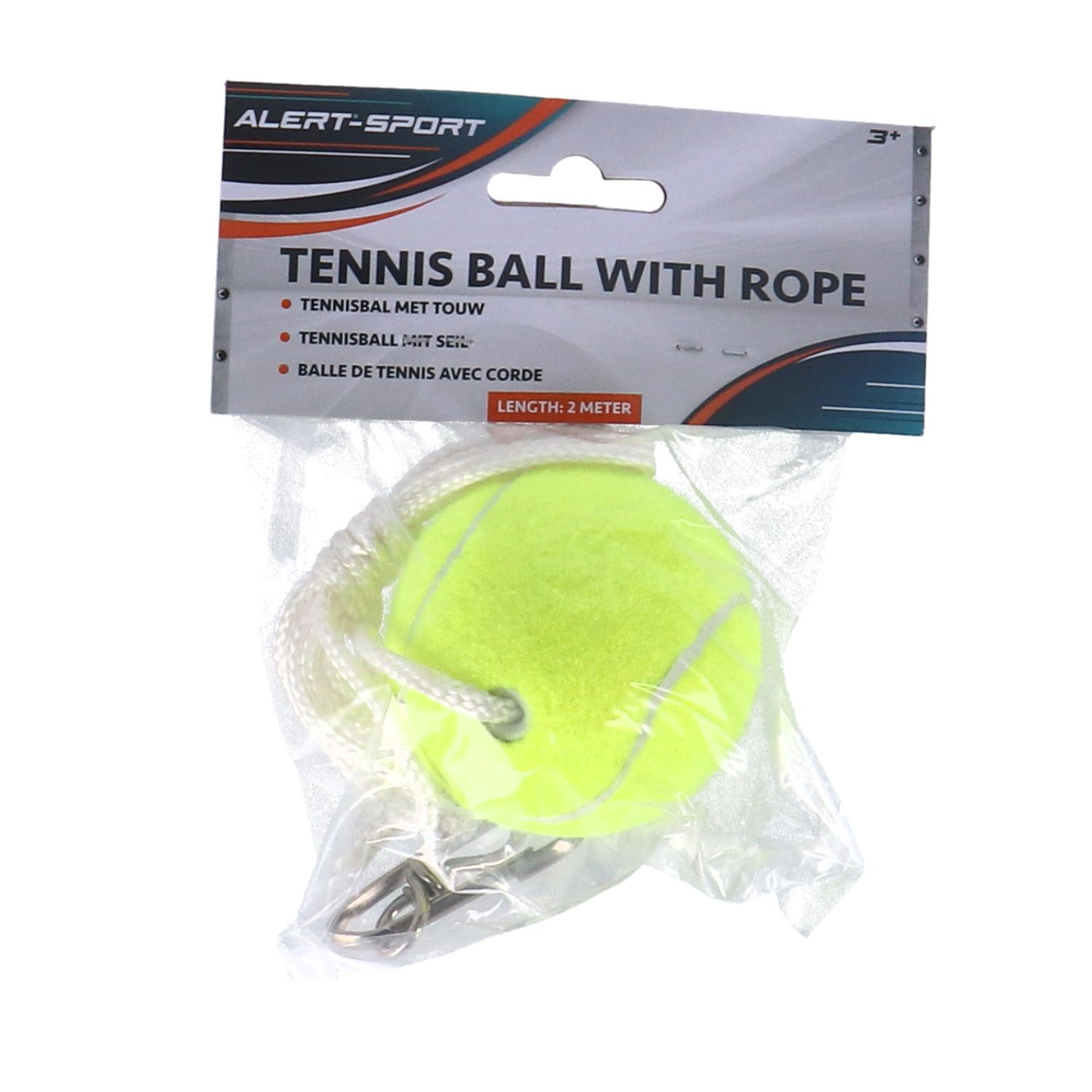 Alert Alert Sport Tennisbal Met Touw - Geel