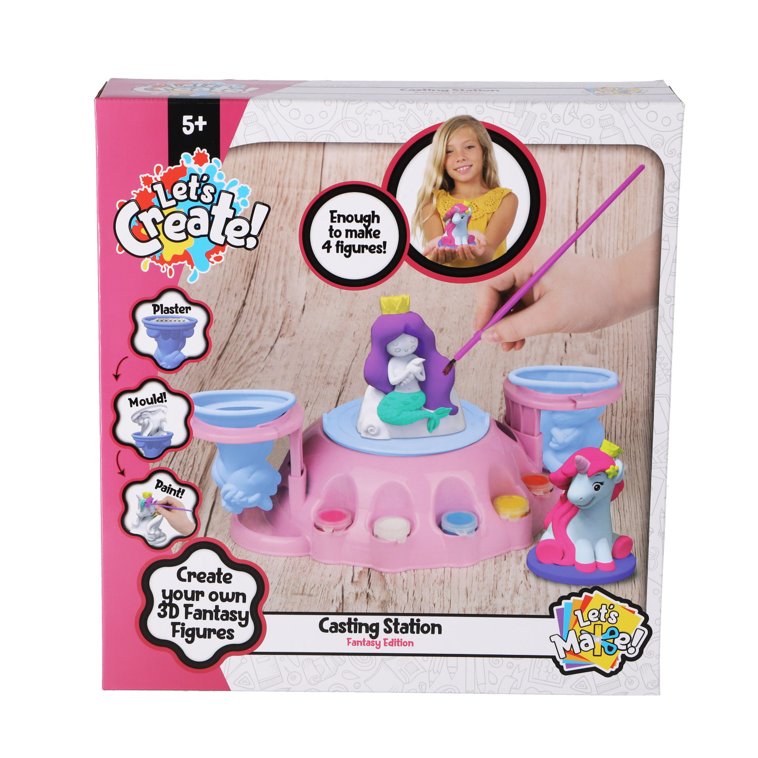 Top1Toys Top1Toys Verf En Gipsgiet Station (2 - 4 jaar)