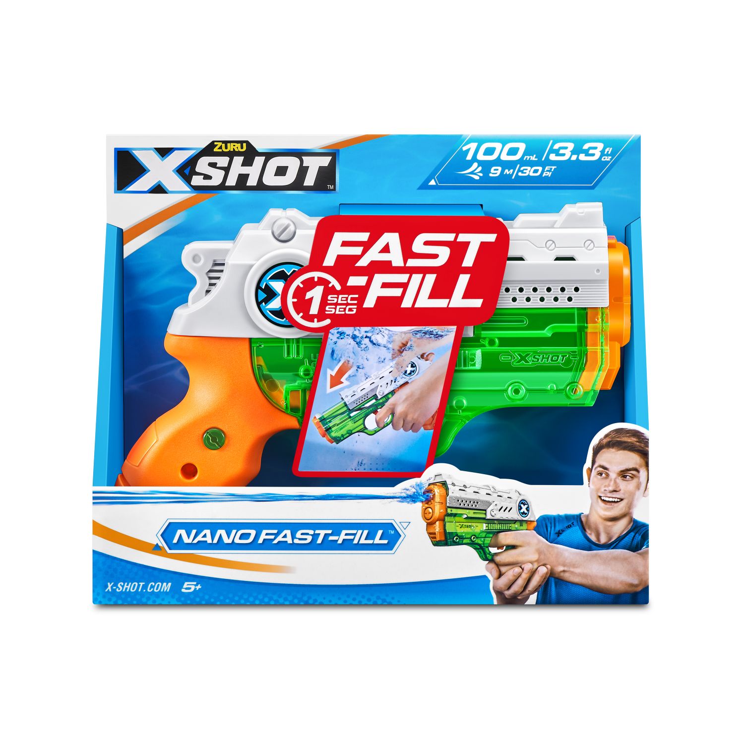 ZURU Zuru X-Shot Nano Fast Fill Waterpistool