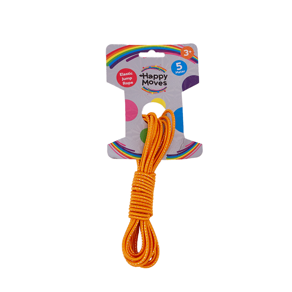 Happy Moves Springelastiek 5 Meter 3 Assorti