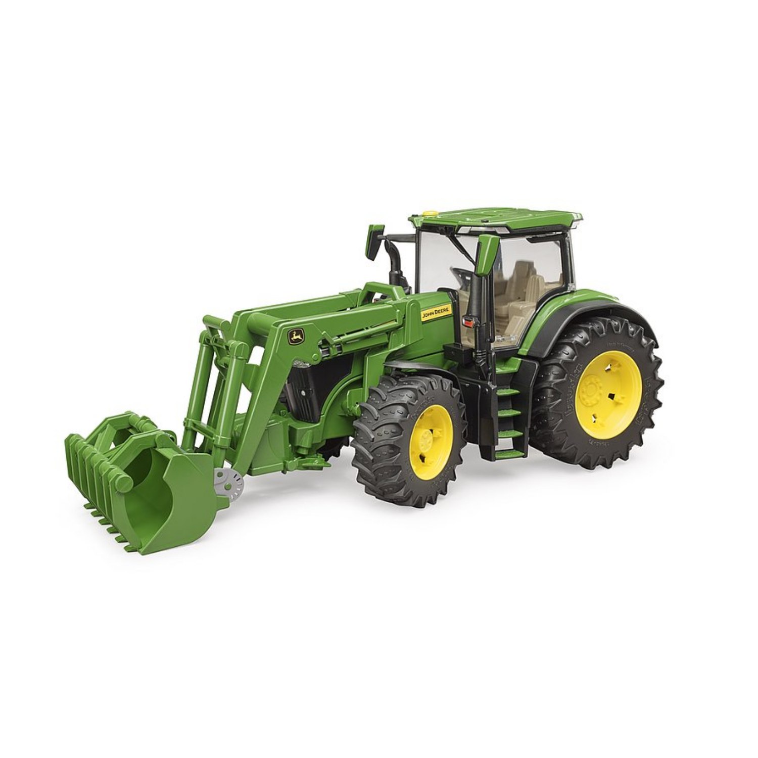 Bruder Bruder Tractor John Deere 7R 350 Met Frontlader - Groen