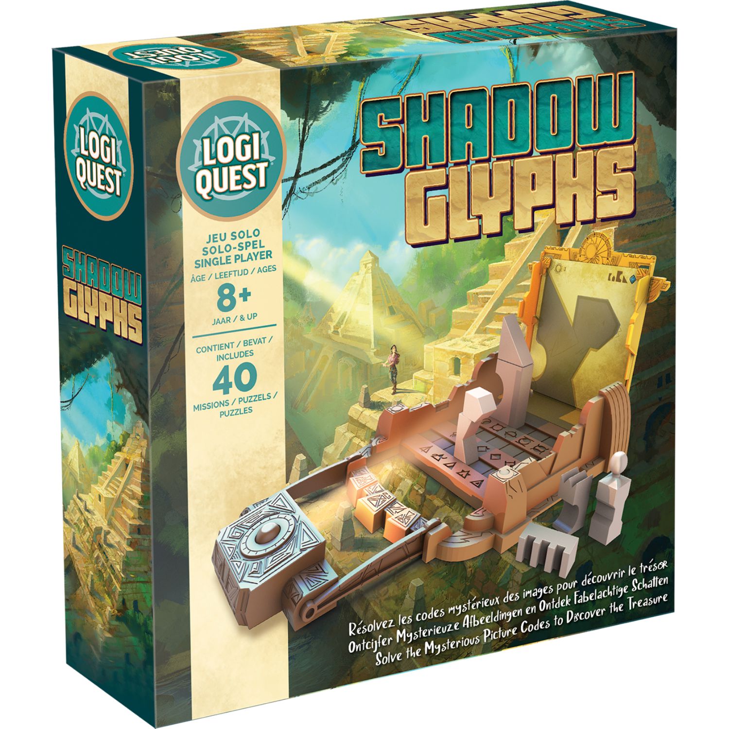Asmodee Spel Logiquest Shadow Glyphs