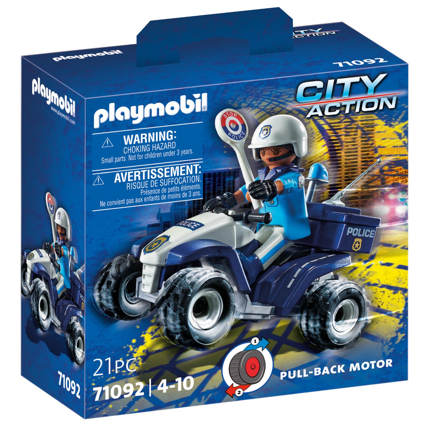 Playmobil Playmobil 71092 Politie Speed Quad