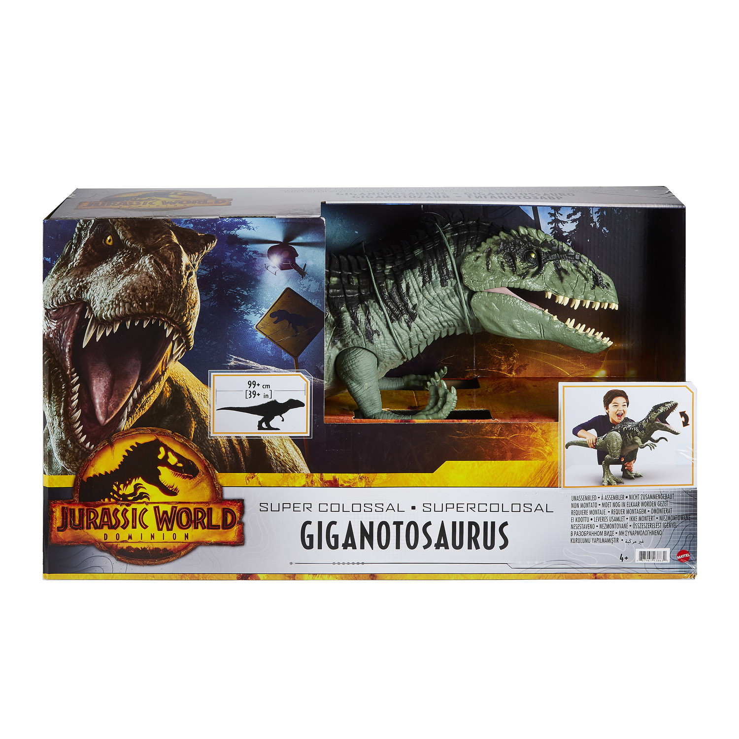 Mattel Jurassic World Super Colossal Giant Dino