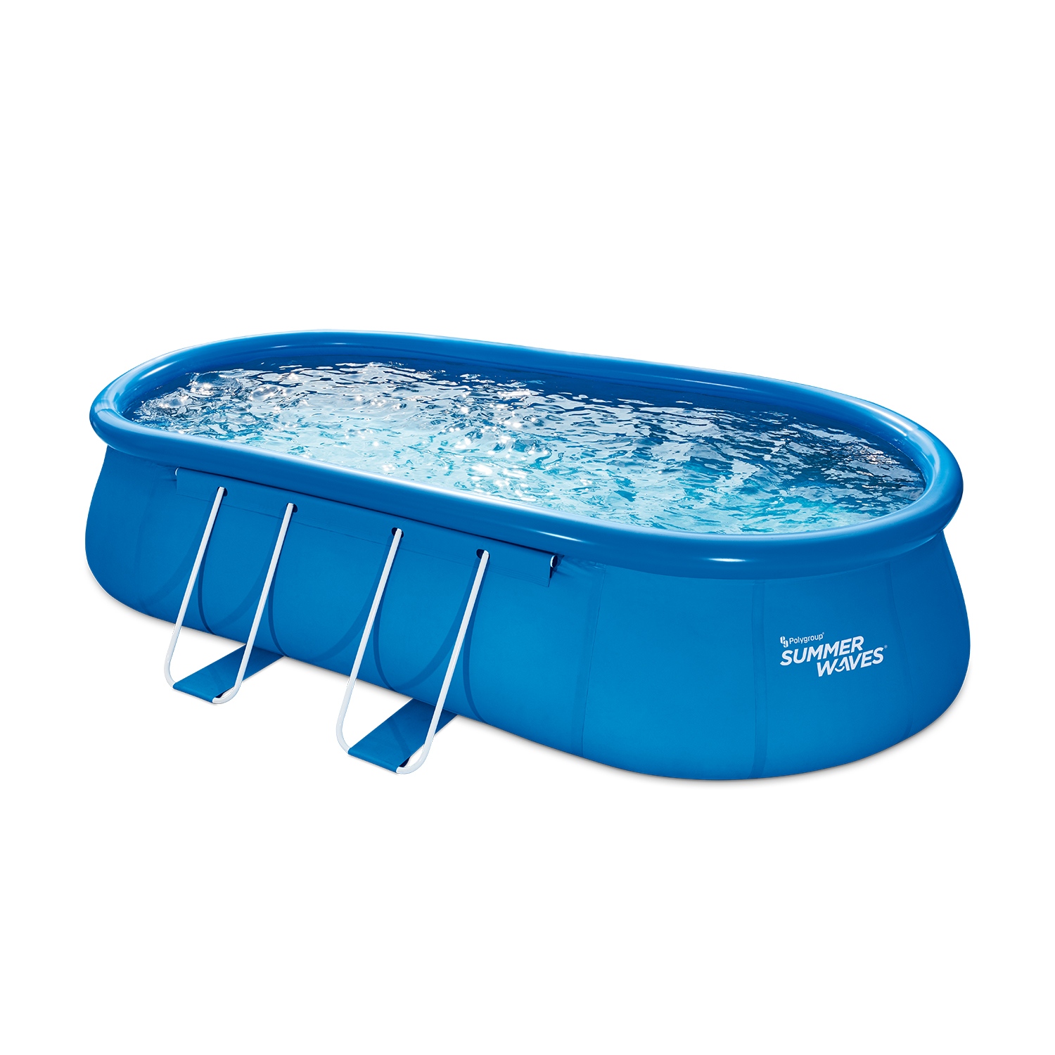 Summer Waves Summer Waves Zwembad Quick Set Oval 610 X 366 X 122 cm + filterpomp
