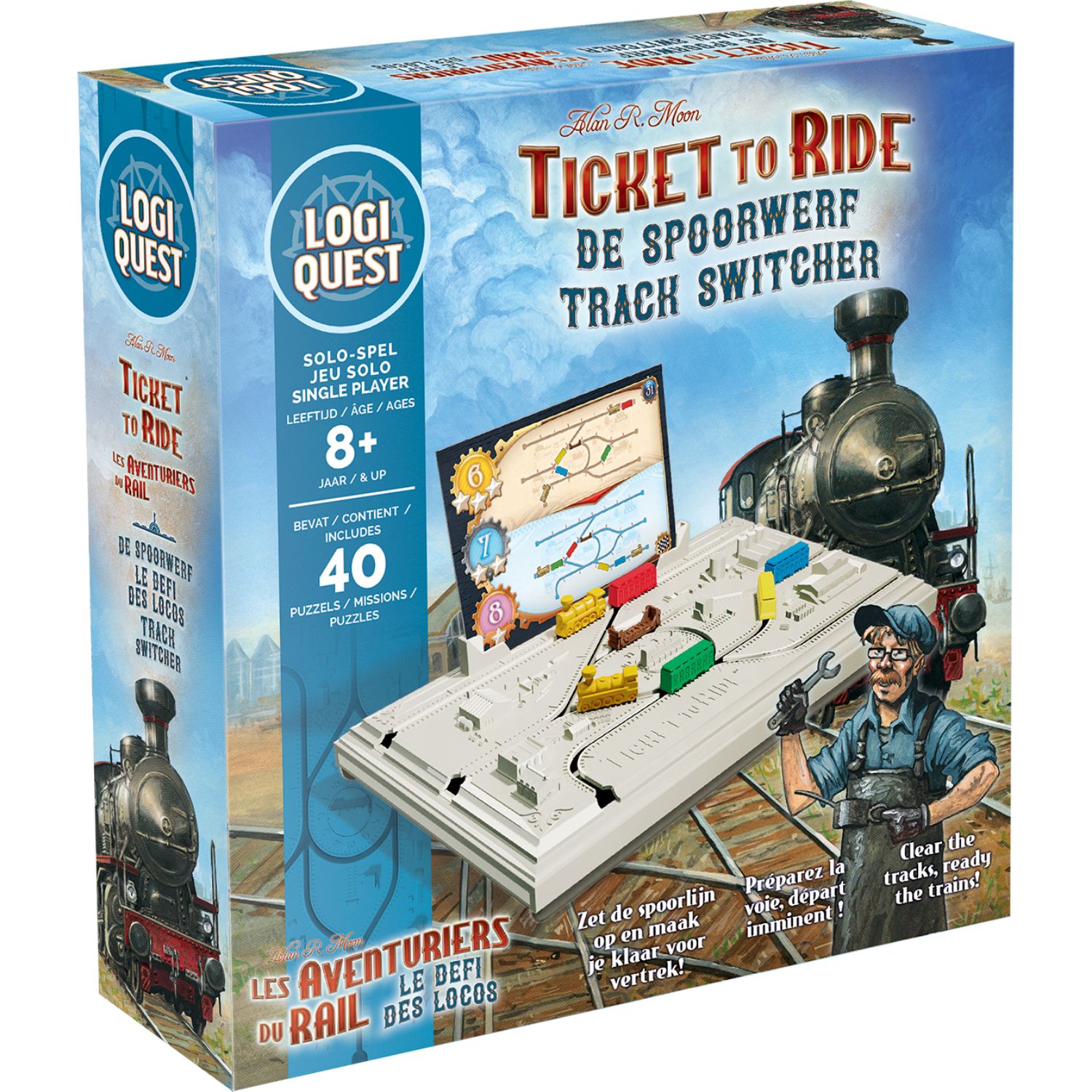 Asmodee Logiquest Ticket To Ride - De Spoorwerf