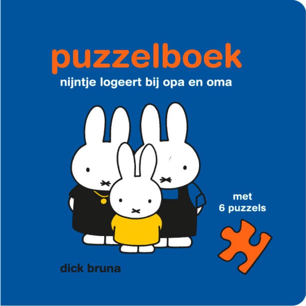 Nijntje Boek Puzzel, Nijntje Logeert Bij Opa En Oma
