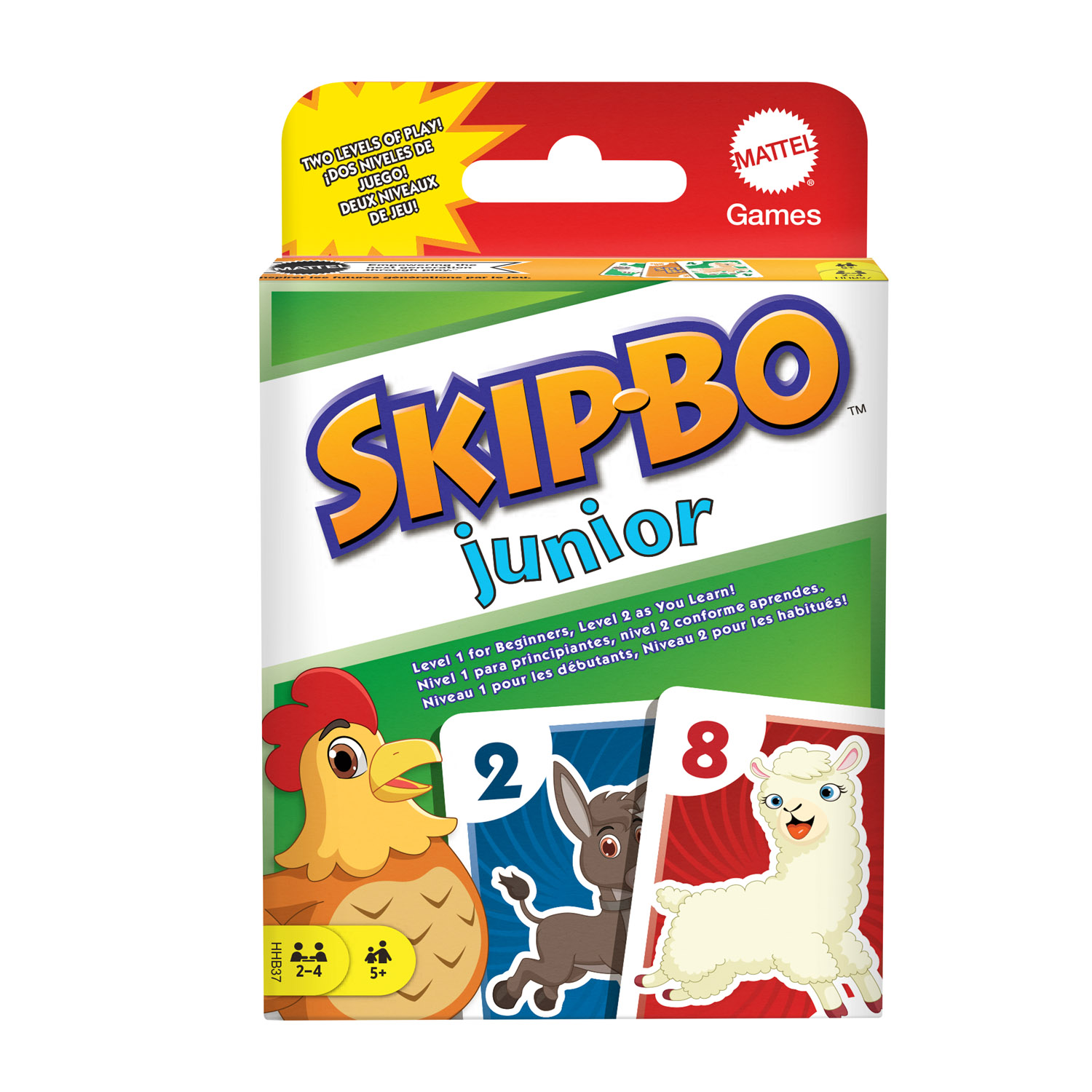 Mattel Skip-Bo Junior - Kaartspel