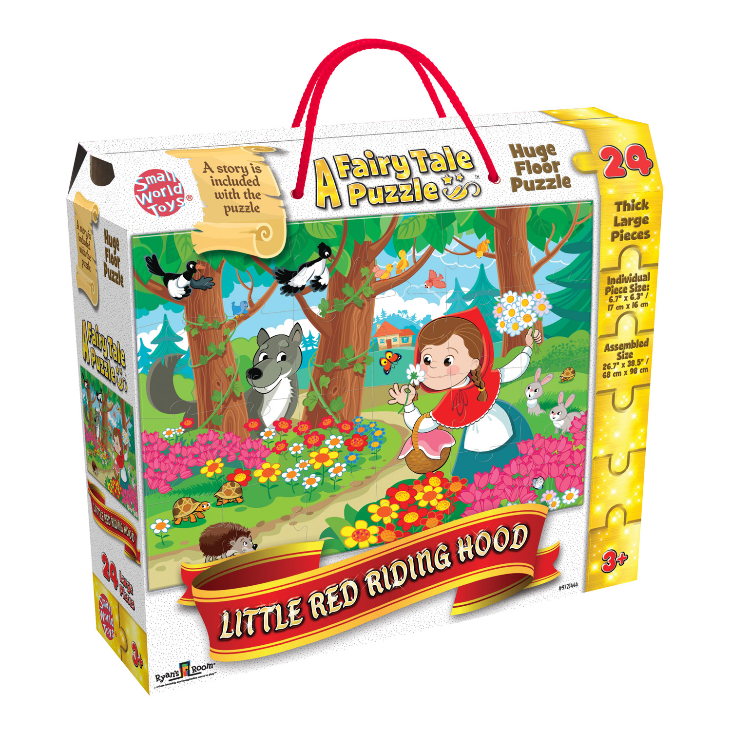 Top1Toys Vloerpuzzel Roodkapje 70x100 Cm