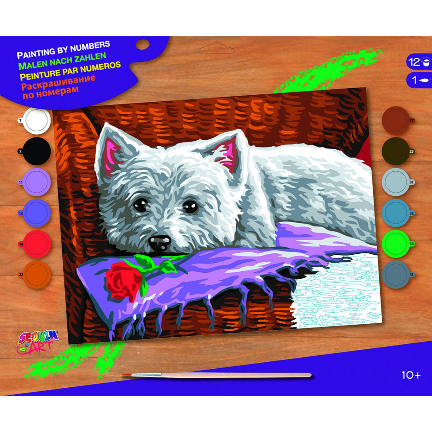 Top1Toys Schilderen Op Nummer Romeo