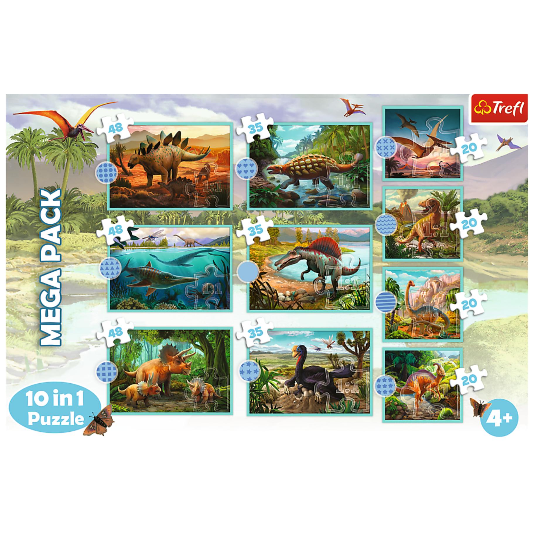 Trefl Puzzel dino 10 In 1