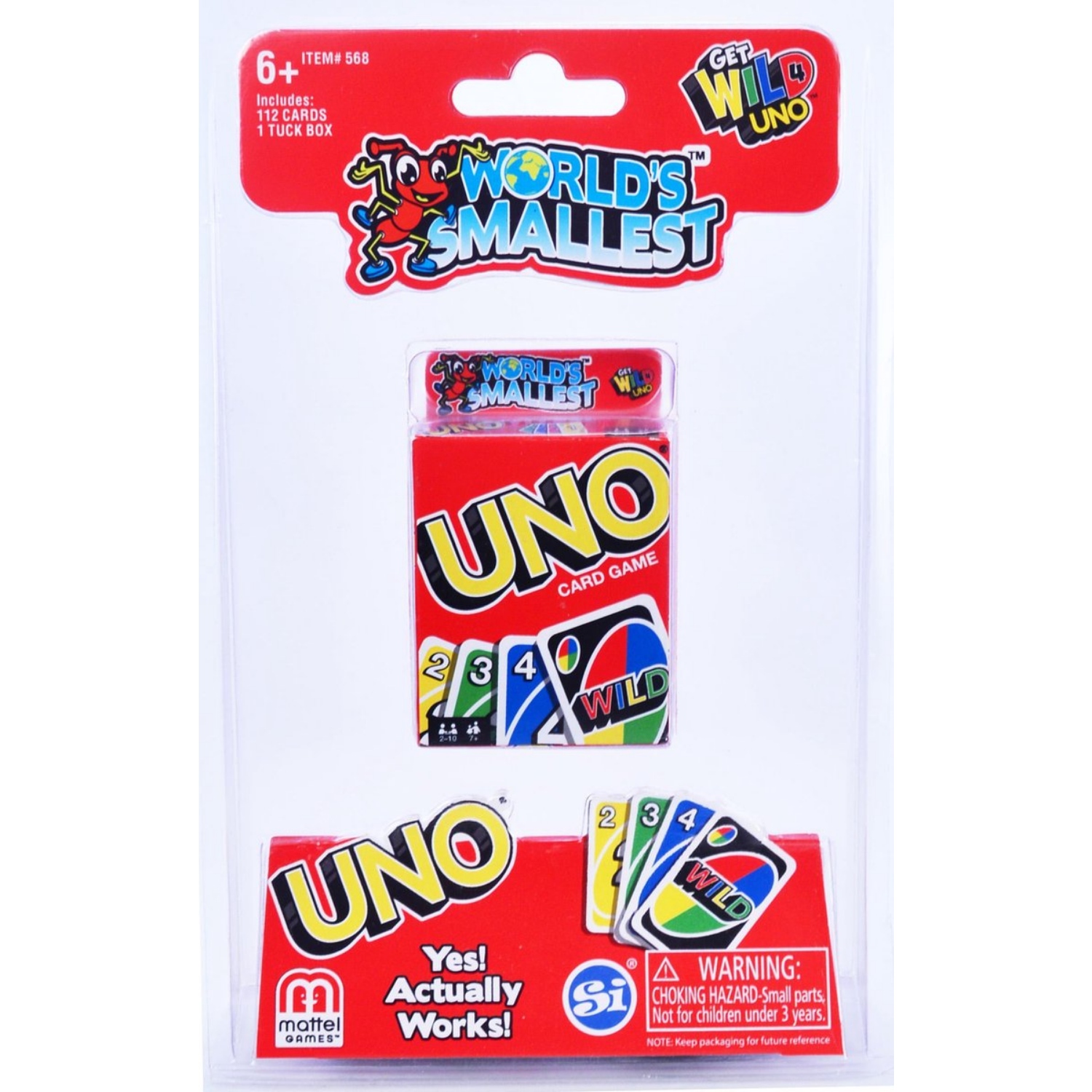 Top1Toys Spel World's Smallest Uno