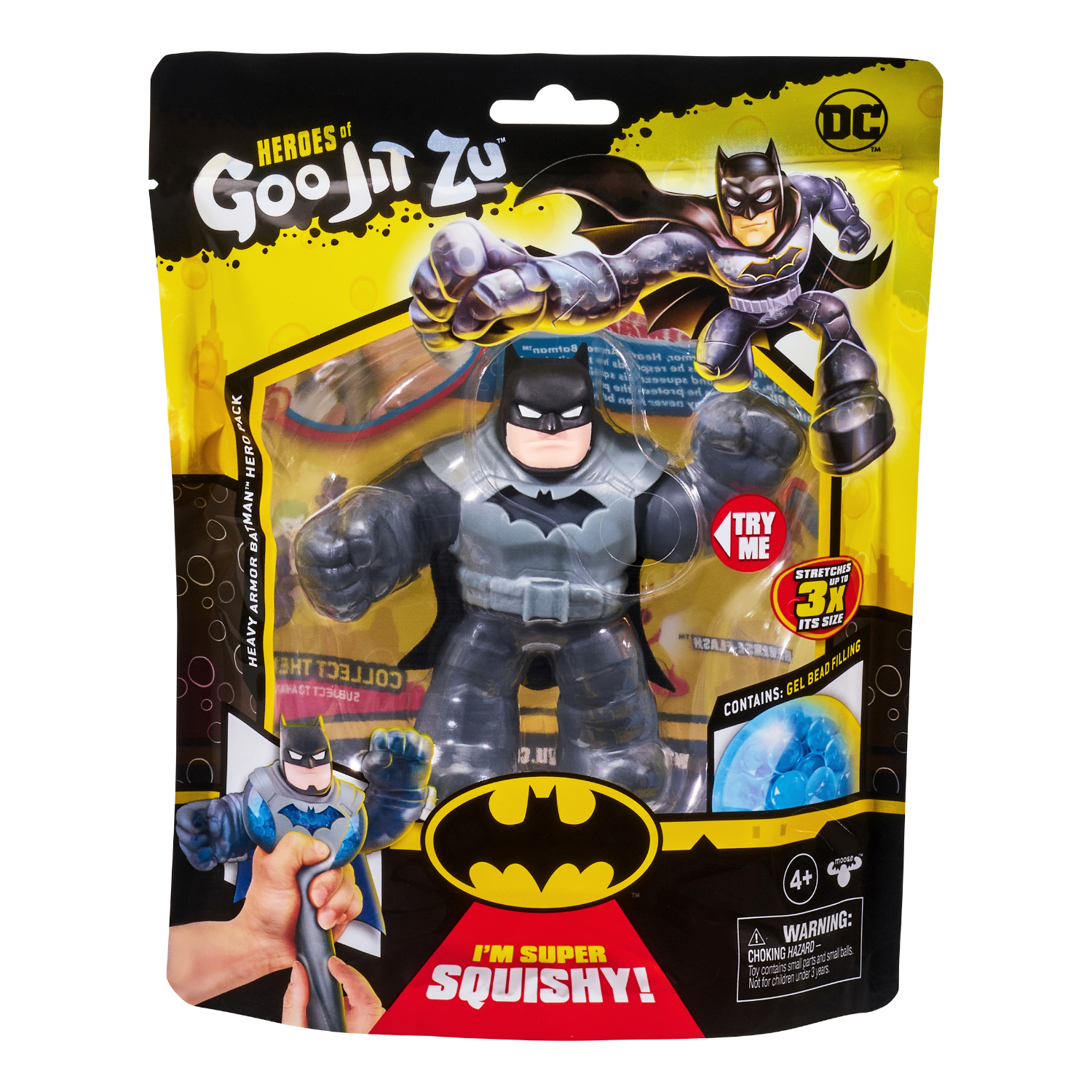 Top1Toys Goo Jit Zu DC Heavy Armor Batman - Grijs