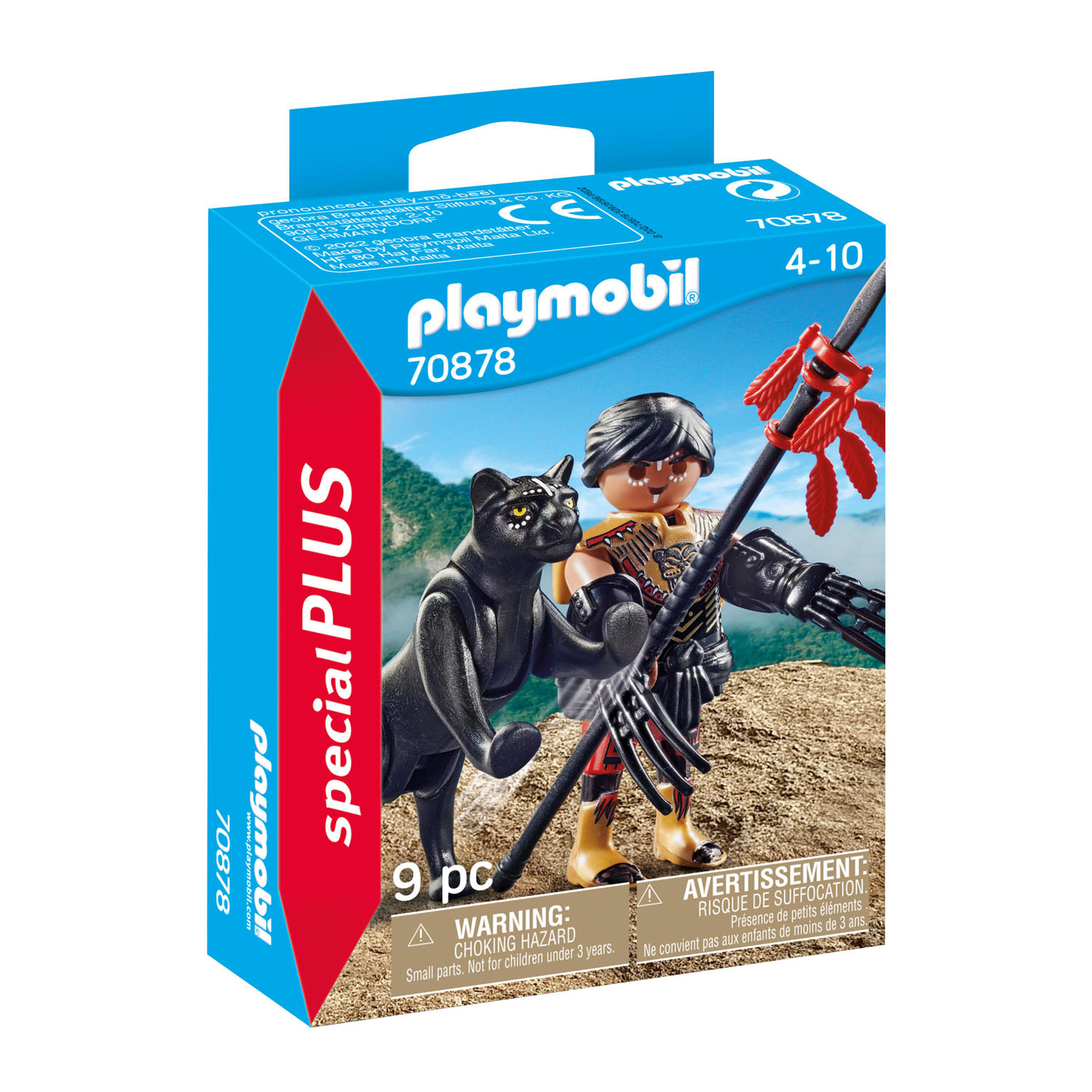 Playmobil Playmobil 70878 Special Plus Krijger Met Panter