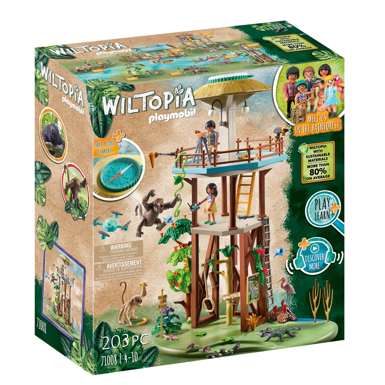 Playmobil Playmobil 71008 Wiltopia Onderzoeksstation