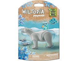 Playmobil 71053 Wiltopia IJsbeer (wit, kunststof, 4 - 6 jaar)