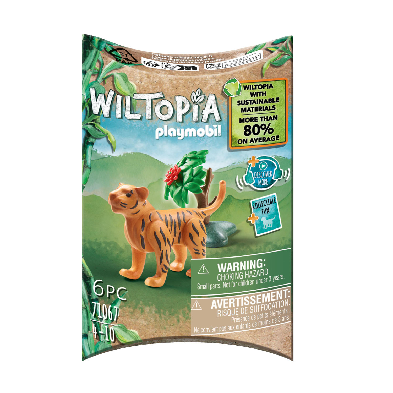 Playmobil Playmobil 71067 Wiltopia Baby Tijger