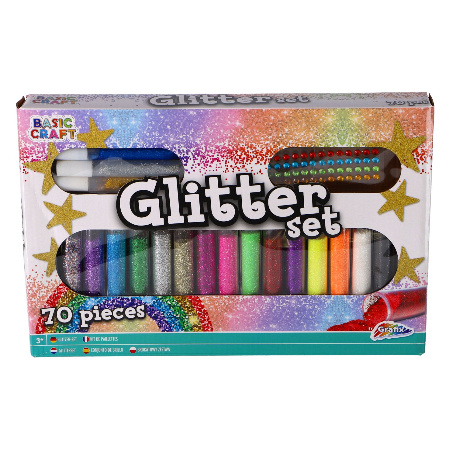 Grafix Glitterset 70-Delig