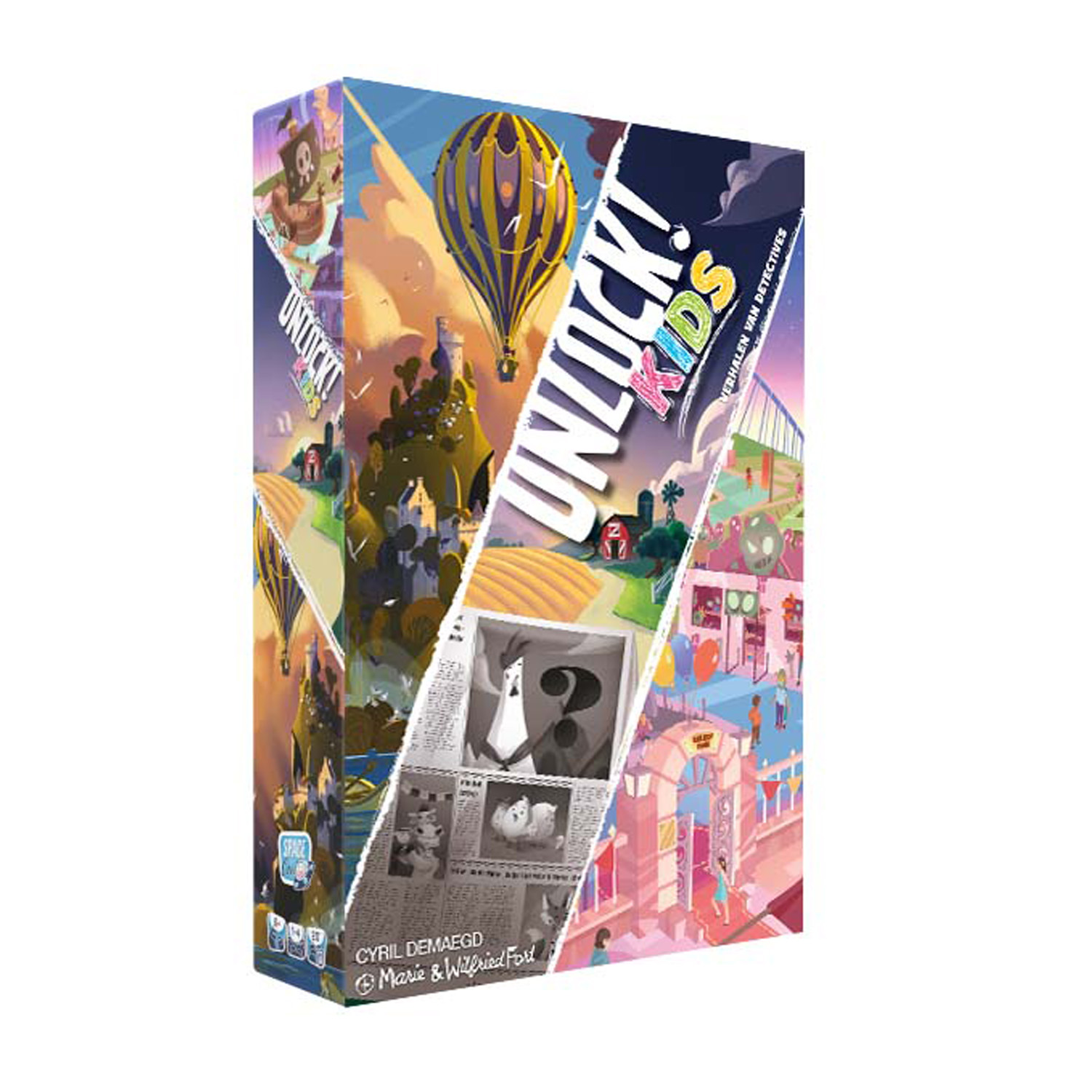 Asmodee Unlock Kids: Avonturen Van Detectives - Kinderspel