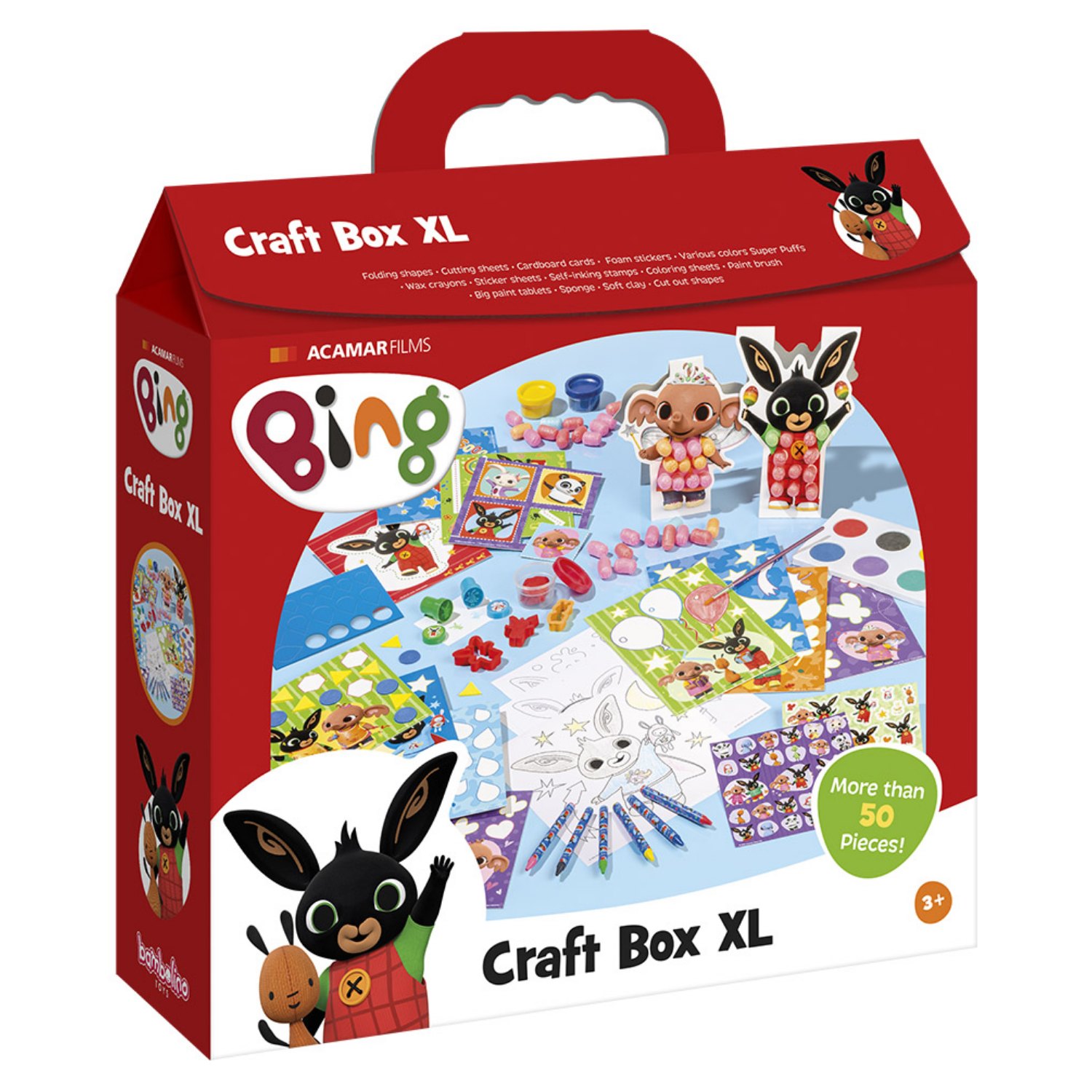 Top1Toys Bing Knutsel Meeneemkoffer XL
