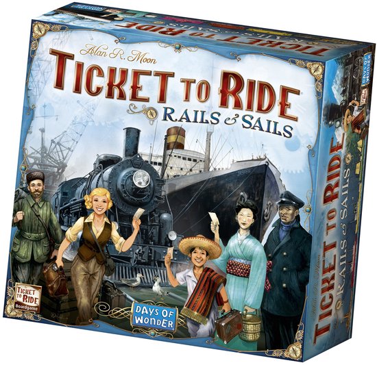 Asmodee Ticket To Ride: Rails & Sails NL - Bordspel