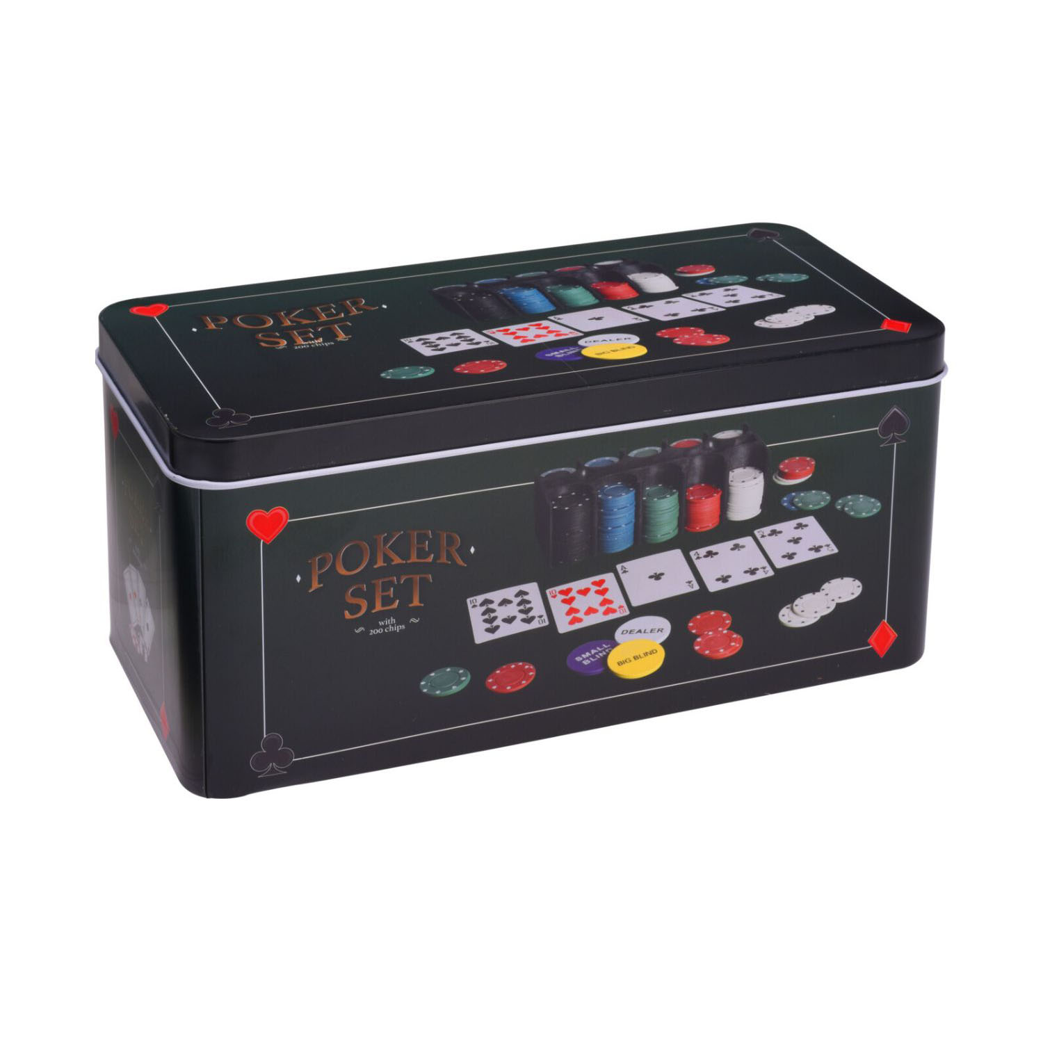 Top1Toys Pokerset 200 Chips Dealer