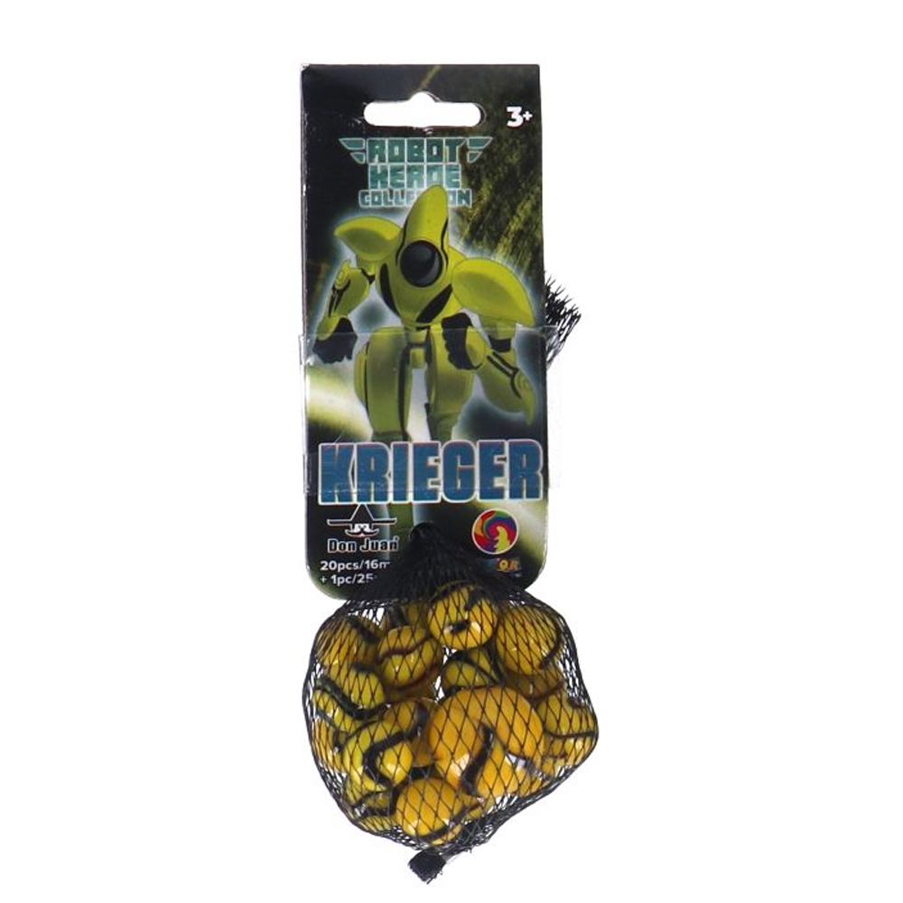 Top1Toys Knikker 20+1 4 Assorti Robot