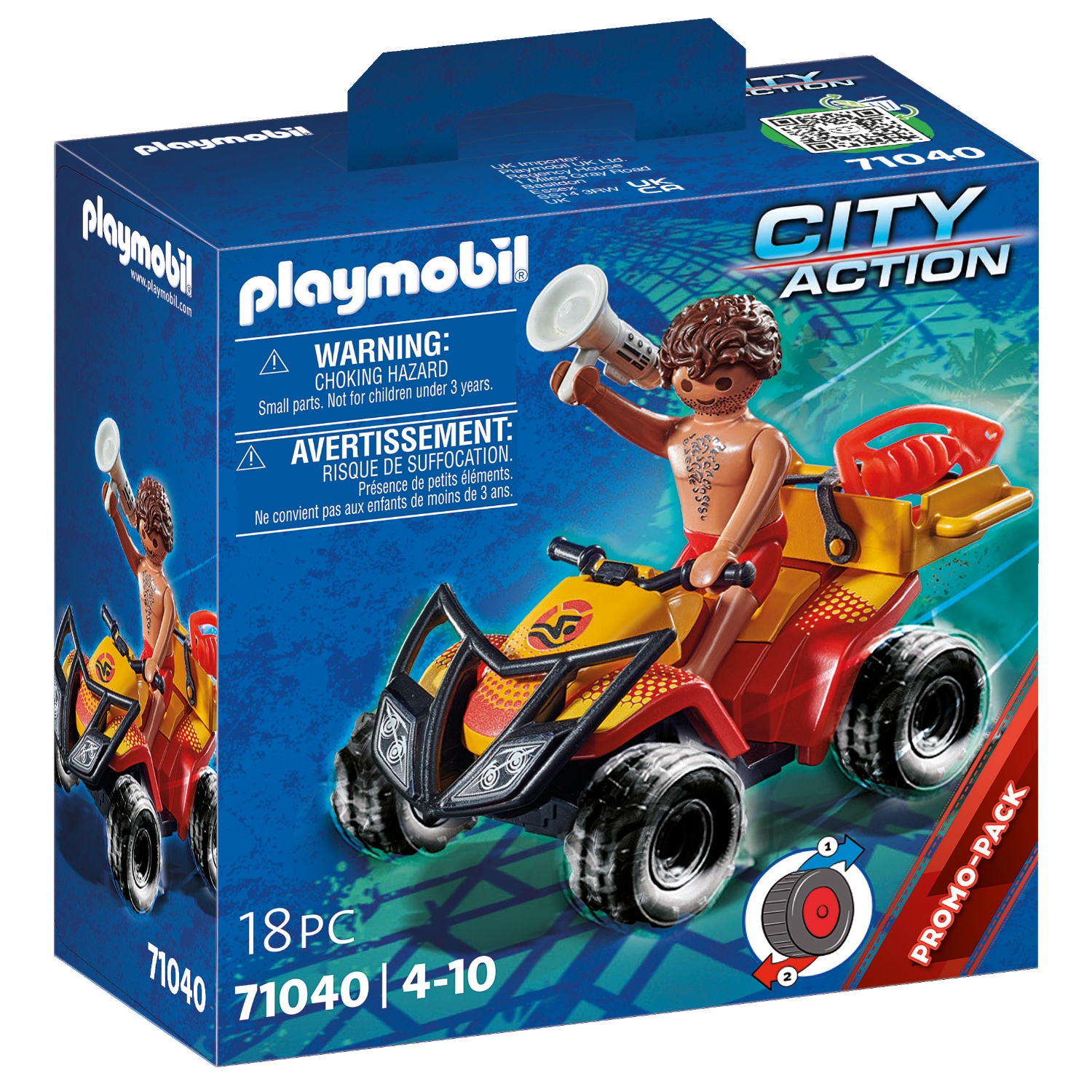 Playmobil Playmobil City 71040 Badmeester Quad