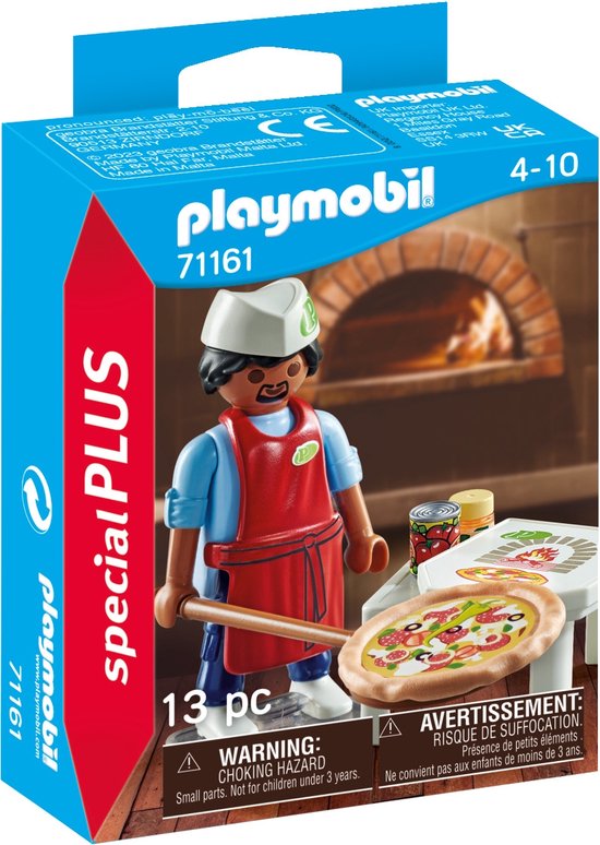 Playmobil Special Plus 71161 Pizzabakker