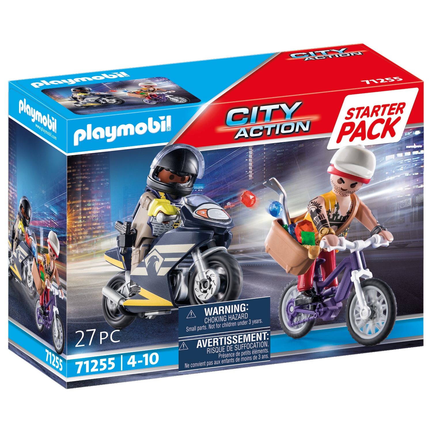 Playmobil Playmobil Starterpack 71255 Speciale Eenheid en Juwelendief