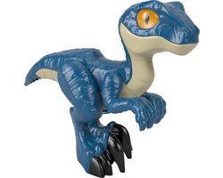Mattel Imaginext Jurassic World Raptor XL - Blauw
