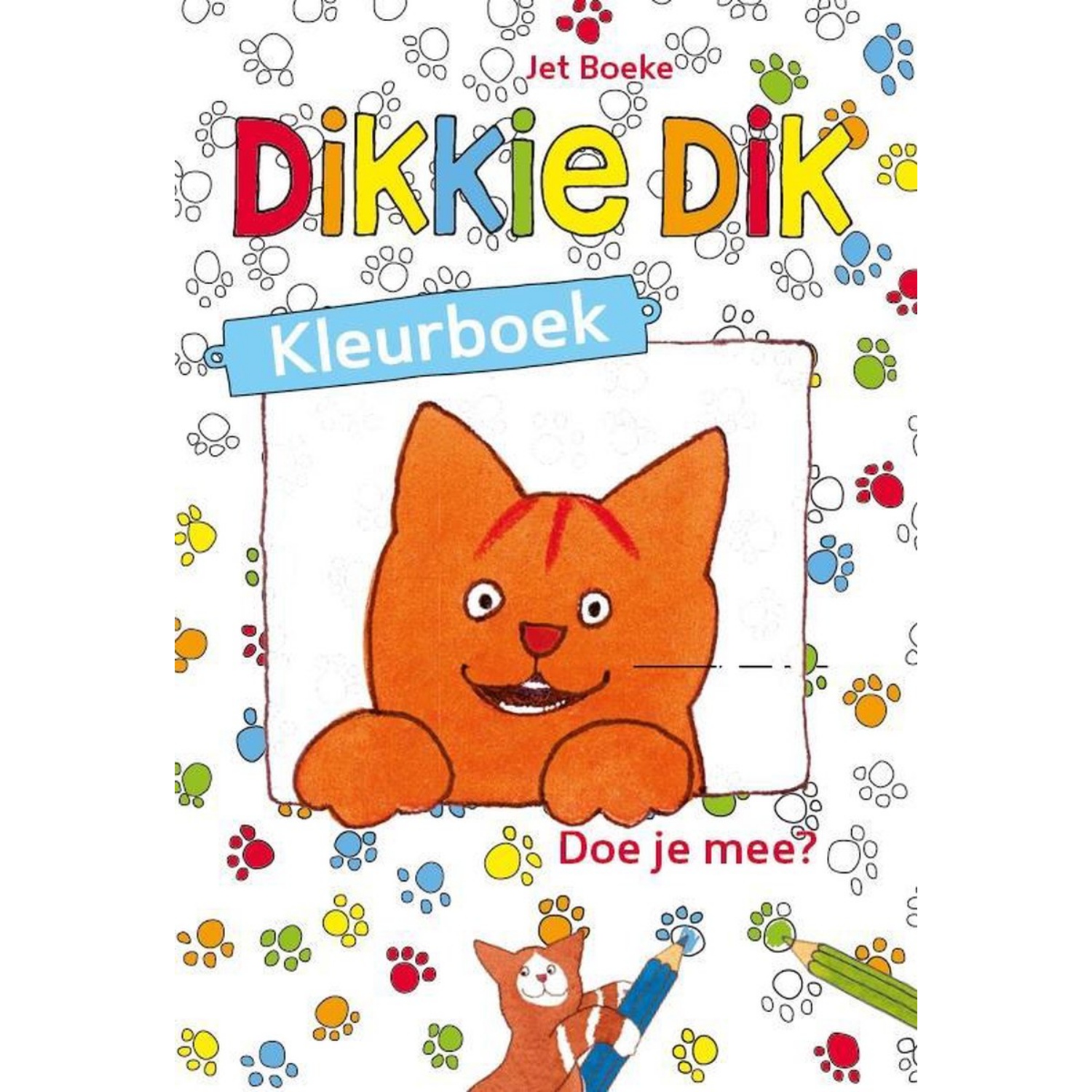 Top1Toys Dikkie Dik Kleurboek