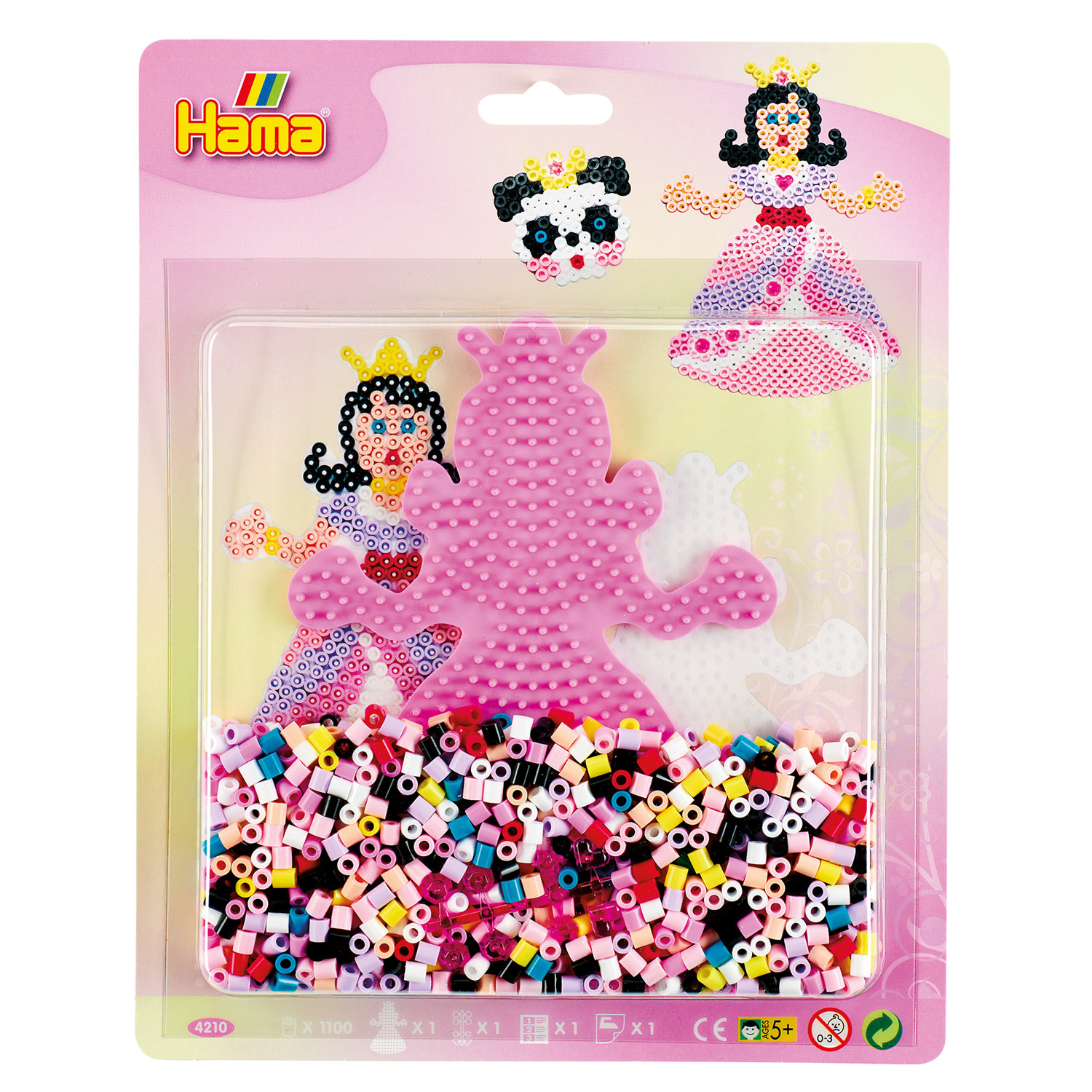 Hama Hama Strijkkralen Prinses 1100 Delig